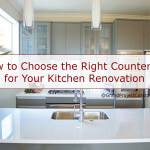 Choose the right countertop