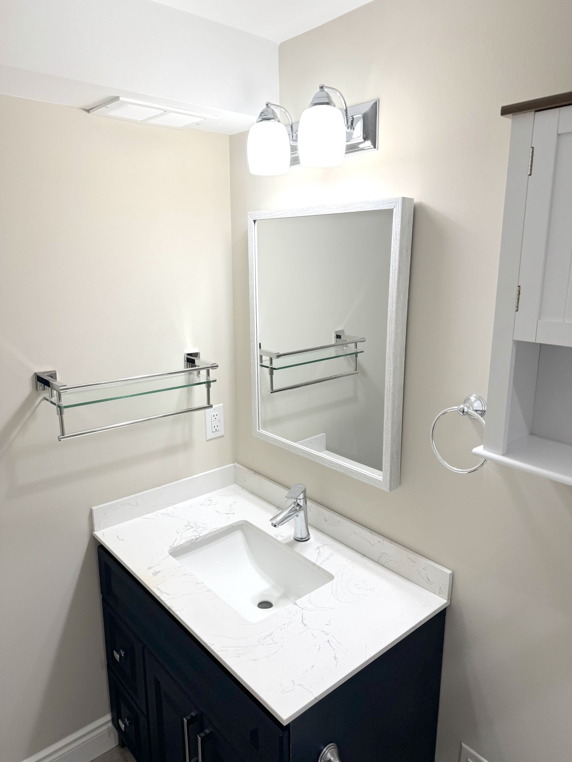 basement bathroom renovation